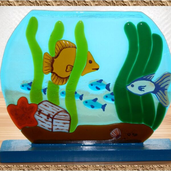 AQUARIUM 2 Fusing Grisaille