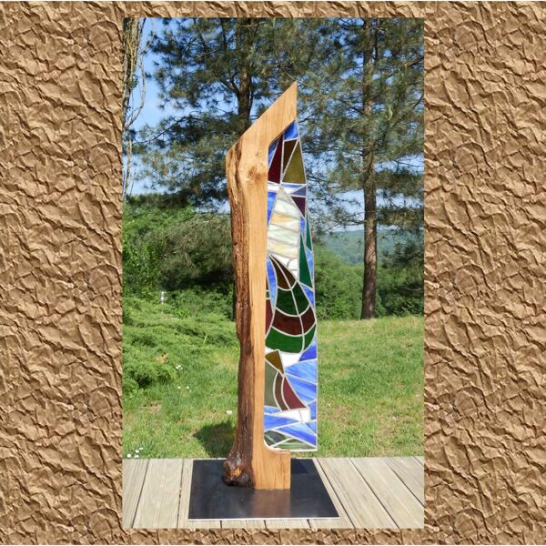 TOTEM 1 Tiffany Chêne