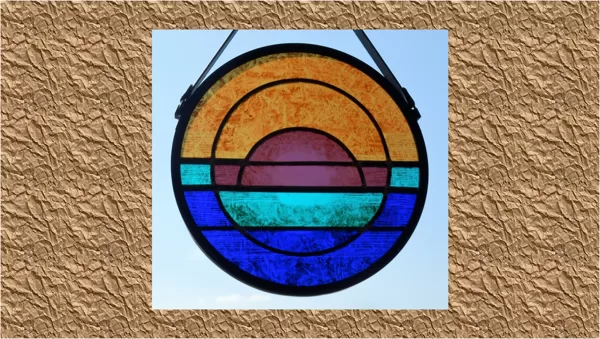 SOLEIL COUCHANT Plomb Grisaille