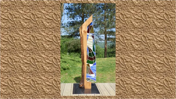 TOTEM 1 Tiffany Chêne