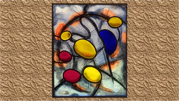 BLUES Plomb Grisaille Emaux Fusing